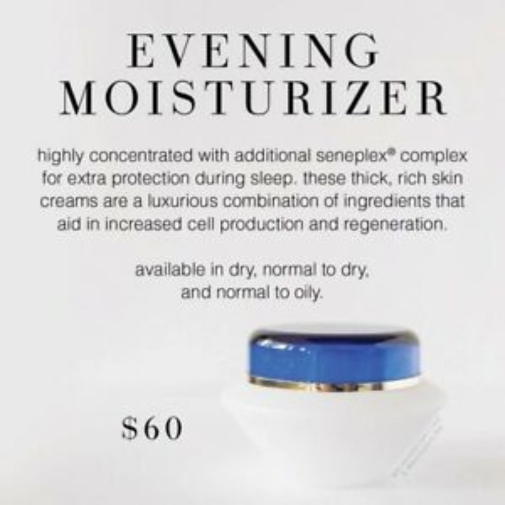 SeneDerm® Evening Moisturizers - Normal to Dry